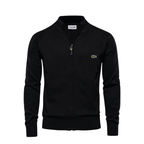 LC Strukturierter Herren-Reißverschluss-Pullover