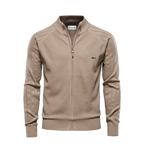 LC Strukturierter Herren-Reißverschluss-Pullover