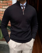 ROMA Quarter Zip Sweater