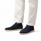 High-Top-Loafer aus Wildleder