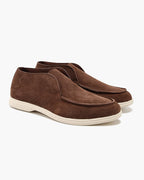 High-Top-Loafer aus Wildleder