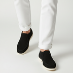 High-Top-Loafer aus Wildleder