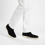 High-Top-Loafer aus Wildleder