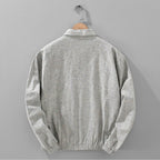 Constantino Taro Cotton Linen Zip Jacket