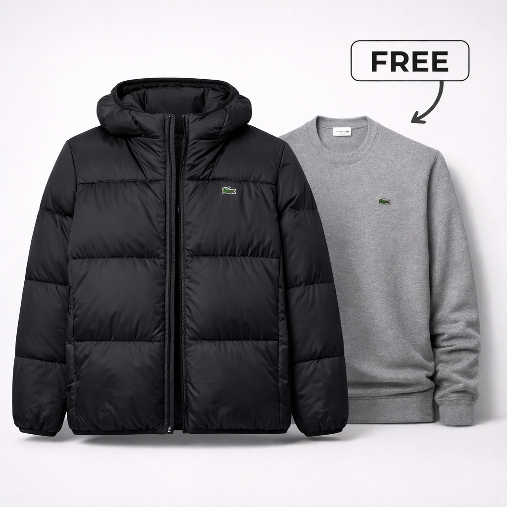 R&F Men's Puffer Jacket + FREE SWEATER
