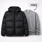R&F Men's Puffer Jacket + FREE SWEATER