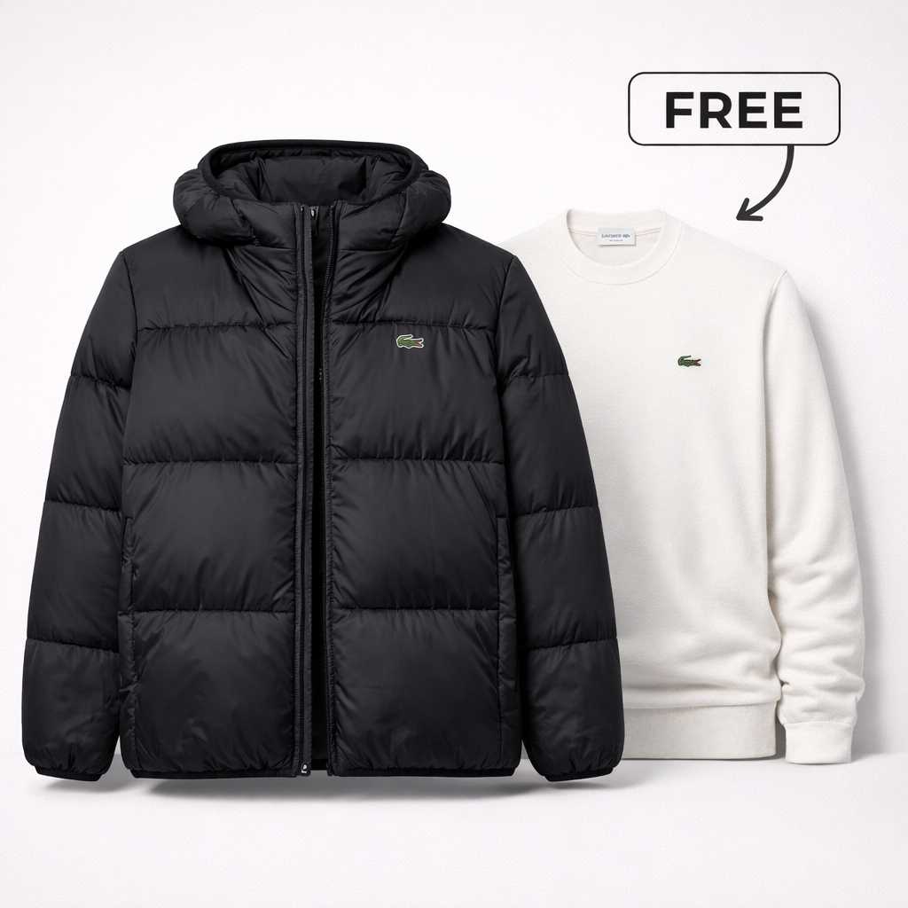 R&F Men's Puffer Jacket + FREE SWEATER