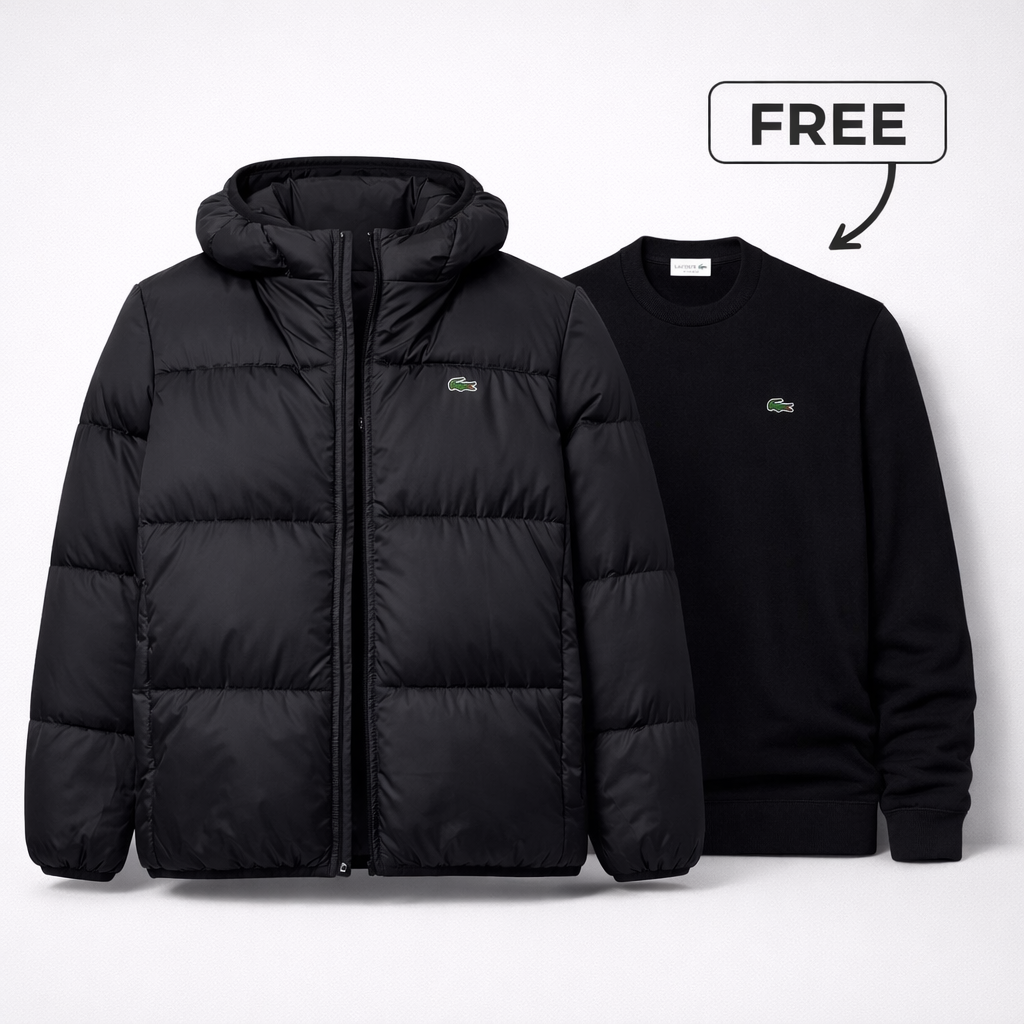 R&F Men's Puffer Jacket + FREE SWEATER