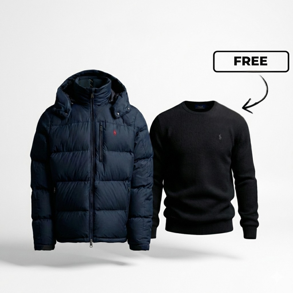 R&F GORHAM DOWN JACKET + FREE SWEATER