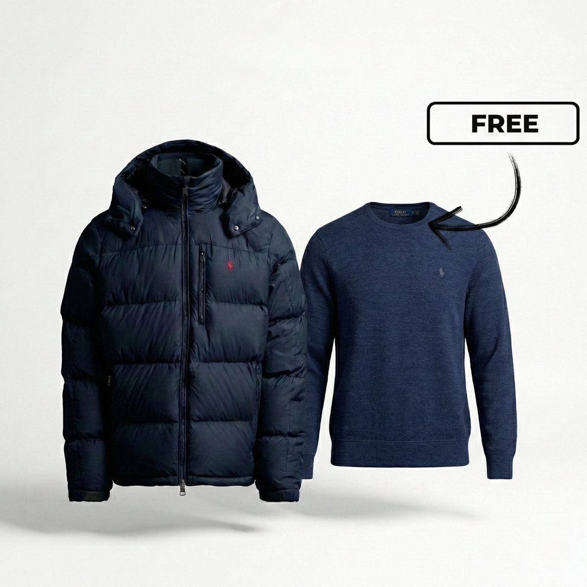 R&F GORHAM DOWN JACKET + FREE SWEATER
