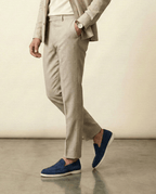 Riviera Suede Loafer Classic Form