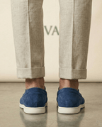 Riviera Suede Loafer Classic Form