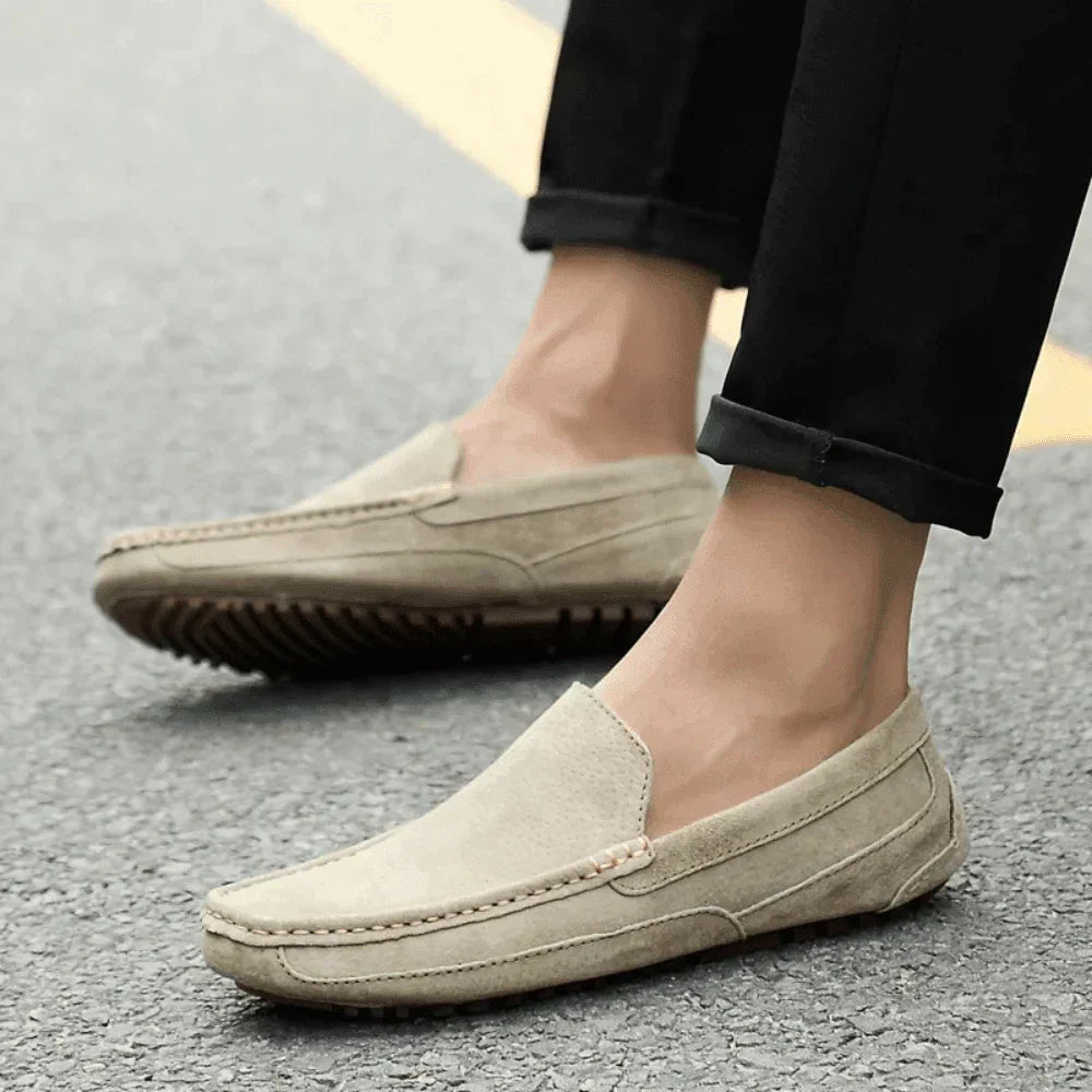 Wildleder-Loafer Ivory Walk