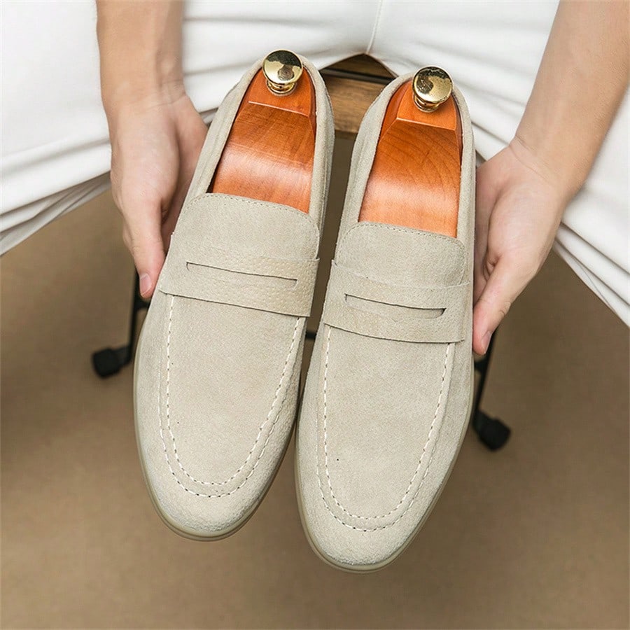 Wildleder-Loafer Elite Craft