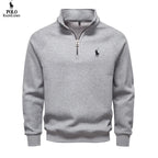 Premium Thermal Cotton Zip Sweater