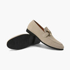 Minimalistischer Wildleder-Loafer Carvell Line