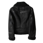 Colette Shearling Suede Jacket