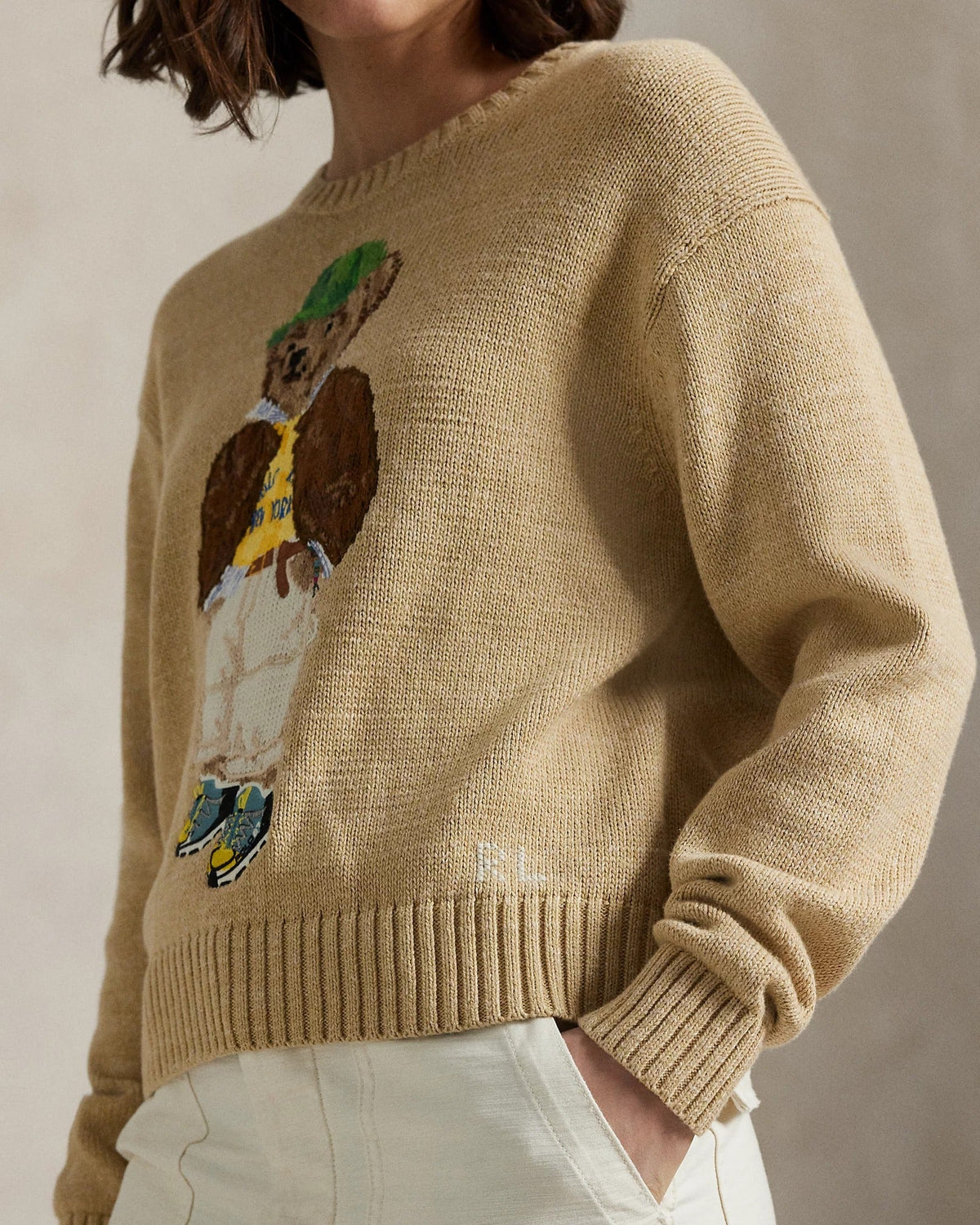 RL Sweater | Polo Bear Beige