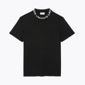 Piqué-T-Shirt mit Jacquard-Logo „LC“