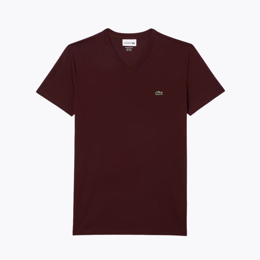 LC Lightweight Cotton Pima V-Ausschnitt T-Shirt