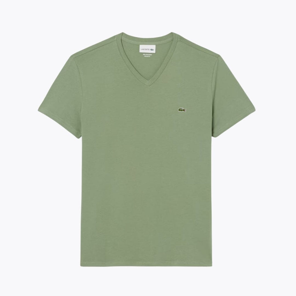 LC Lightweight Cotton Pima V-Ausschnitt T-Shirt