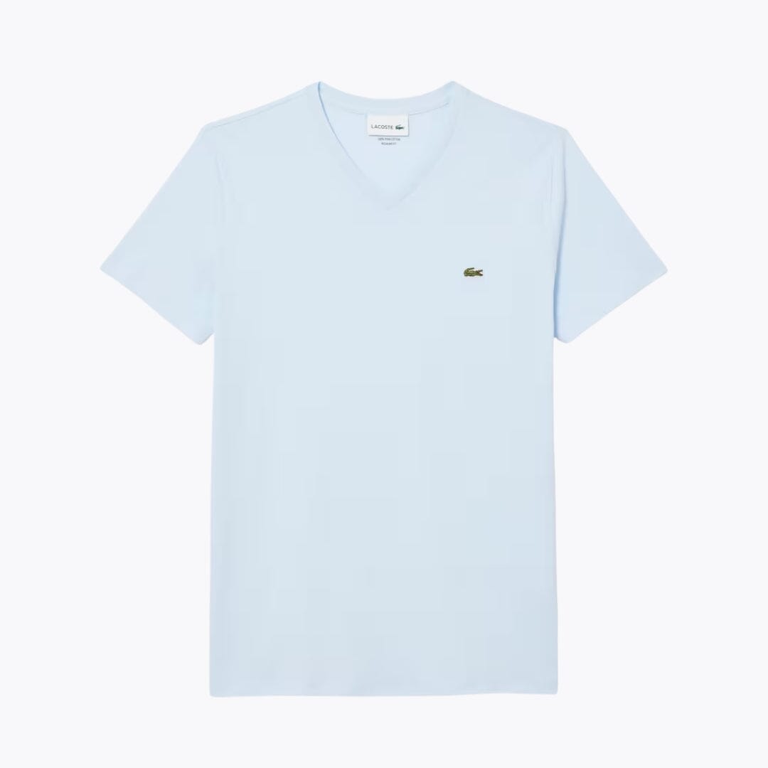 LC Lightweight Cotton Pima V-Ausschnitt T-Shirt