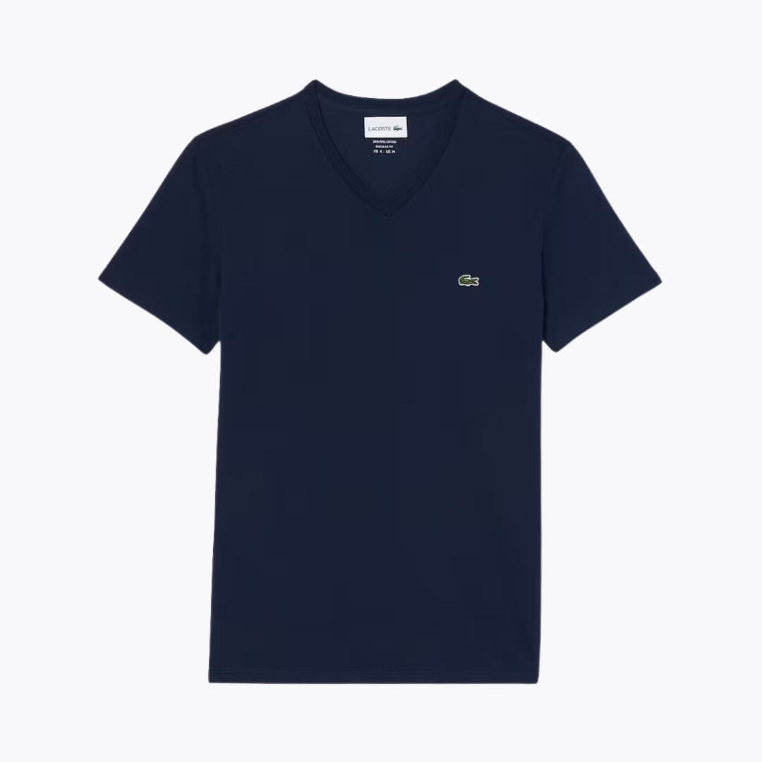 LC Lightweight Cotton Pima V-Ausschnitt T-Shirt
