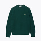 LC Thick Carded Wool Crew Neck Sweater
