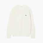 LC Thick Carded Wool Crew Neck Sweater