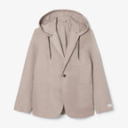 LC-Twill-Blazer mit Kapuze