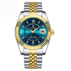 POEDAGAR GoldenStar - 40mm Uhr | Wasserdicht | Edelstahl