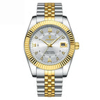 POEDAGAR GoldenStar - 40mm Uhr | Wasserdicht | Edelstahl