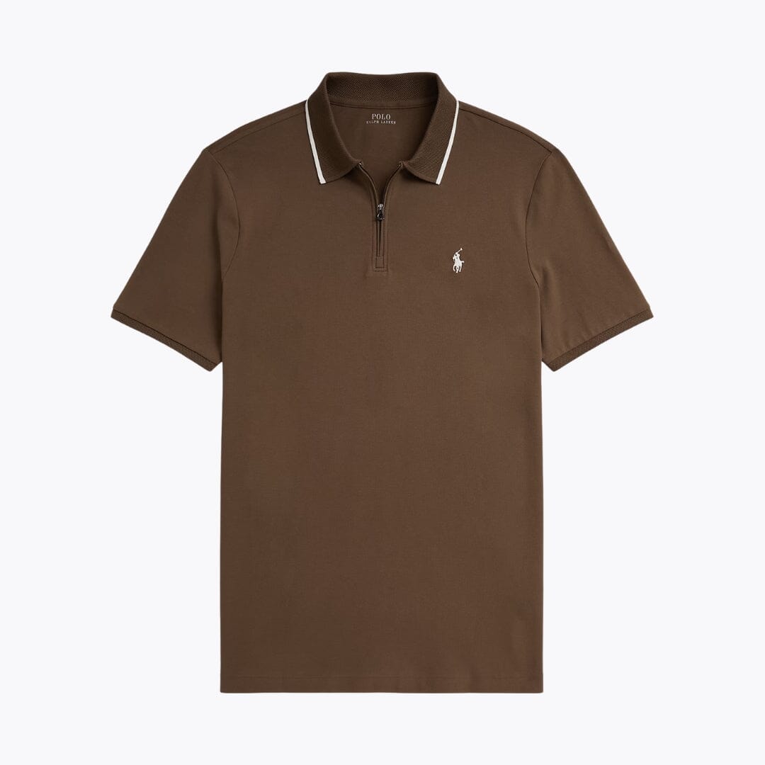 R&F Classic Fit Stretch Mesh Polo Shirt
