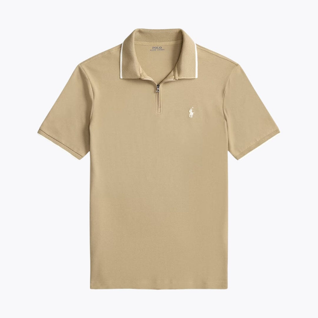 R&F Classic Fit Stretch Mesh Polo Shirt