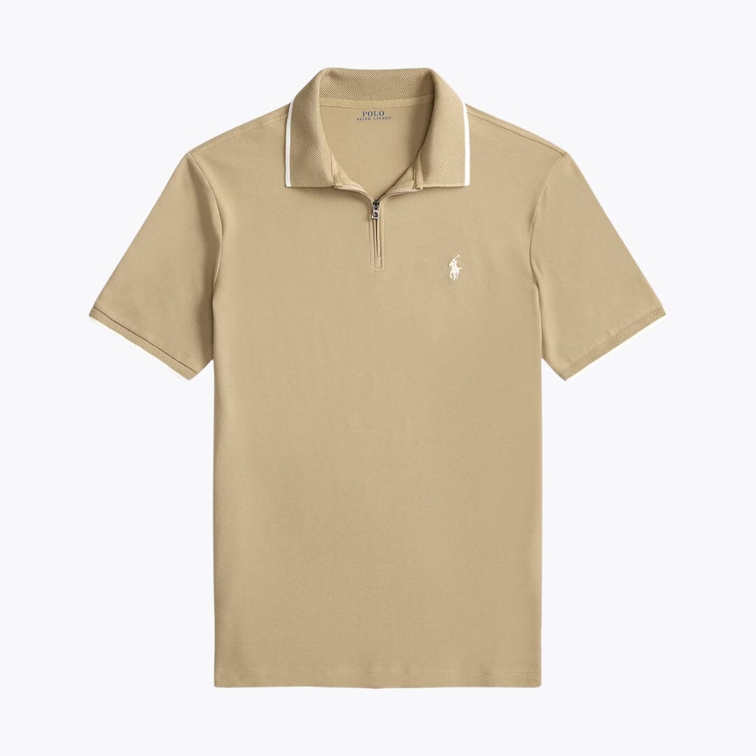 R&F Classic Fit Stretch Mesh Polo Shirt