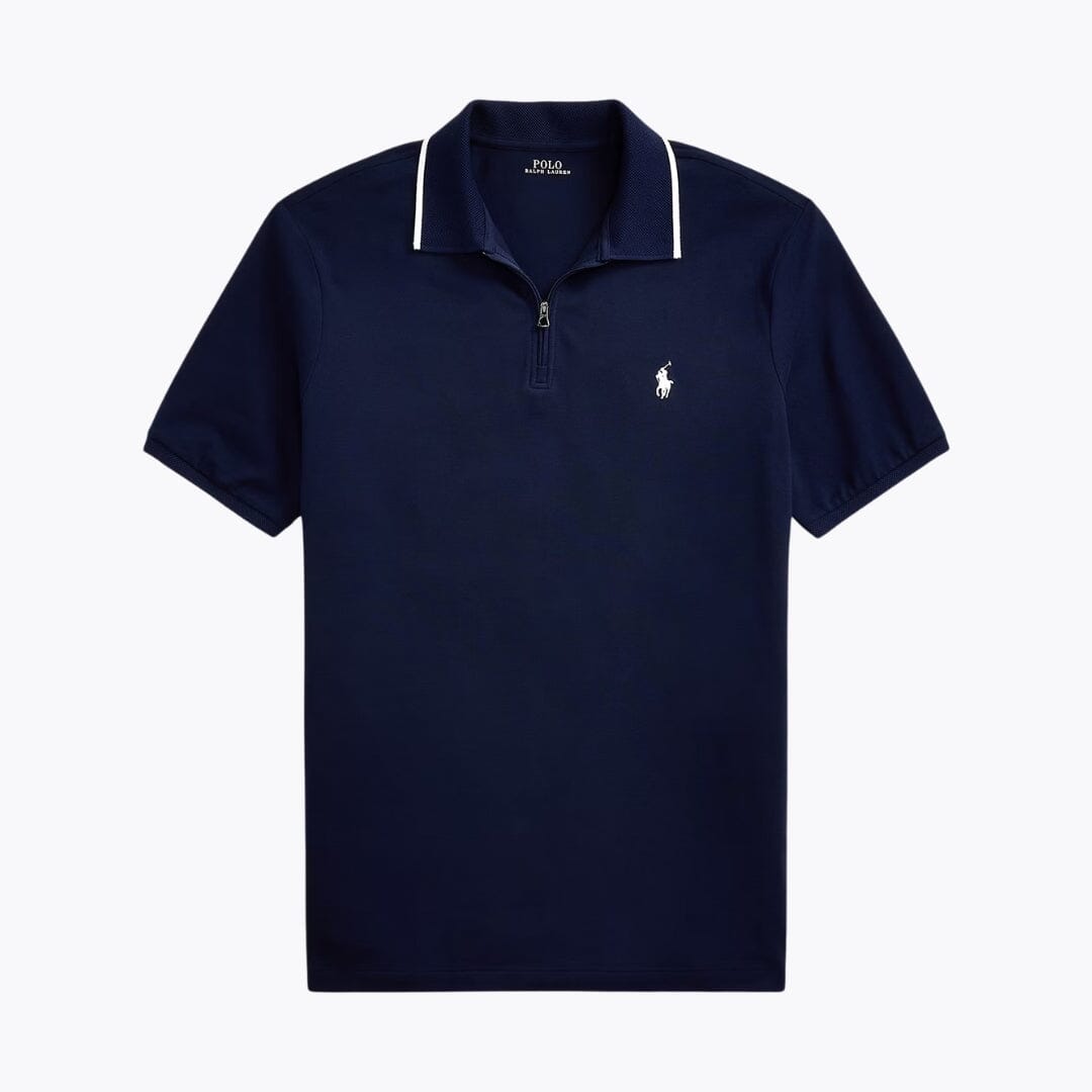 R&F Classic Fit Stretch Mesh Polo Shirt