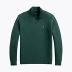 RL Estate-Rib Quarter-Zip Pullover