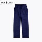 RL Lateef Relaxed Fit Pleated Linen Pant