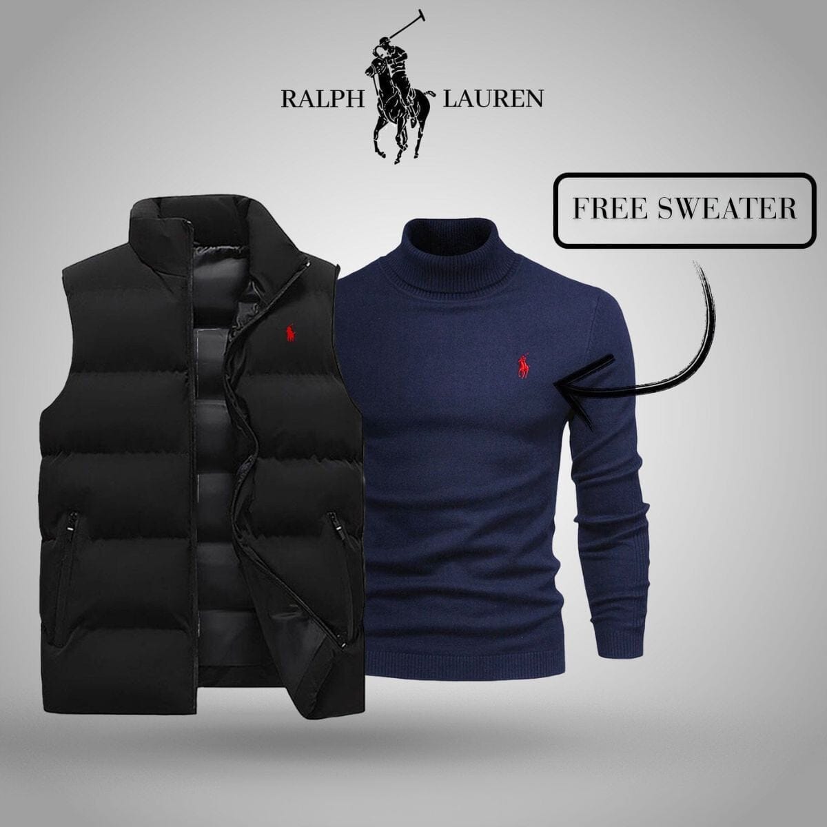 R&F Vest + Exclusive Free Sweater (CLEARANCE)