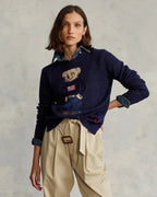 RL Sweater | Linen Crew Neck