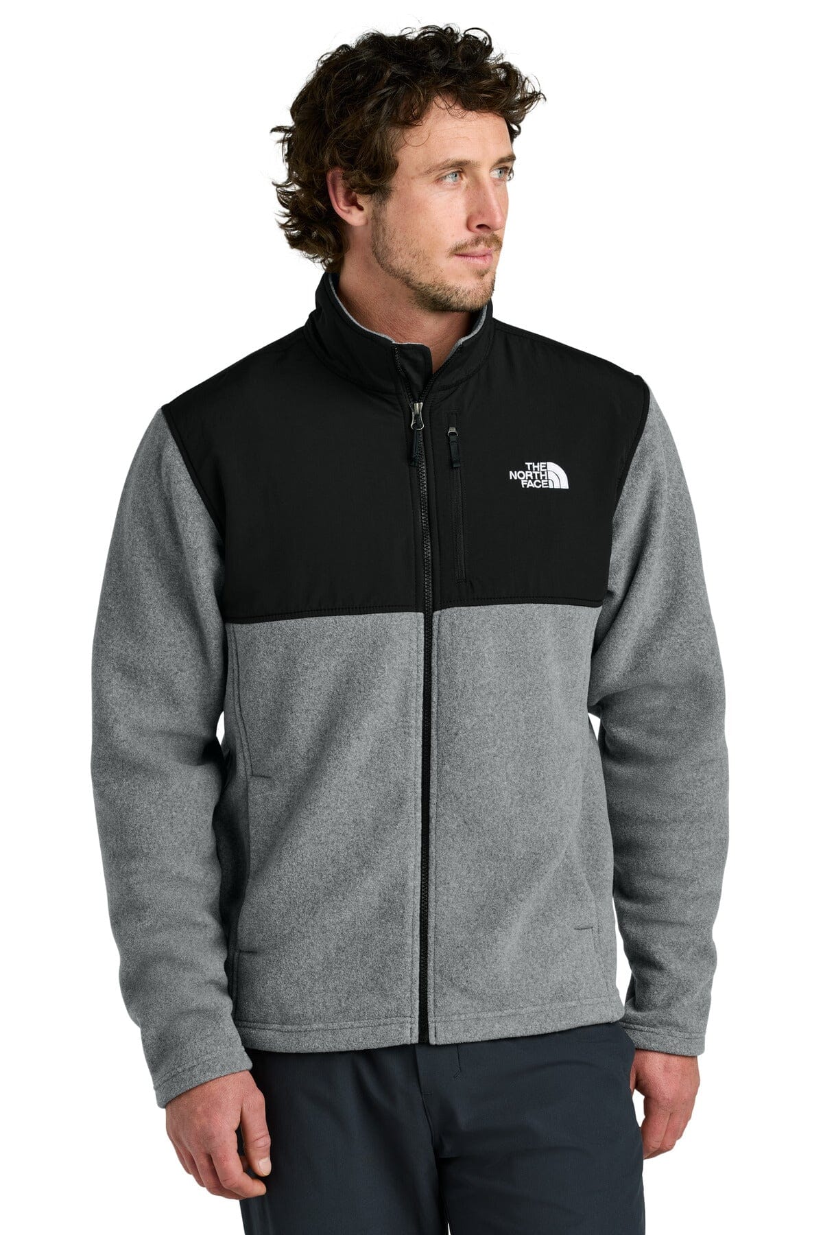 TNF Highest Peak Fleecejacke mit durchgehendem Reißverschluss